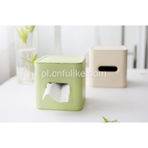 Plastikowy organizer na biurko Tissue Box serwetnik